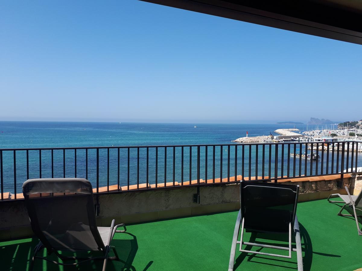 Hotel Chanteplage Saint-Cyr-sur-Mer Esterno foto