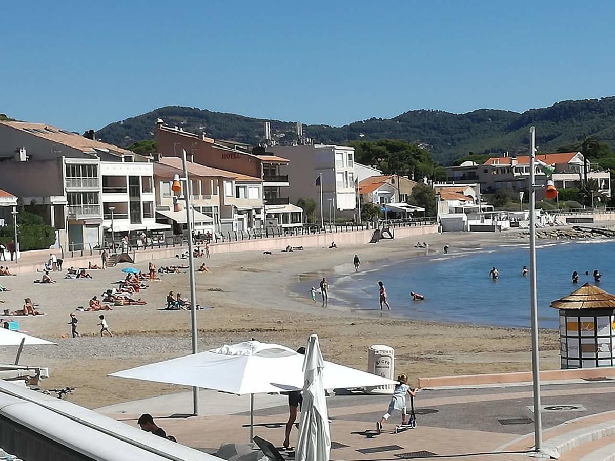 Hotel Chanteplage Saint-Cyr-sur-Mer Esterno foto